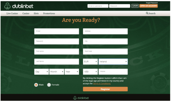 Dublin Bet- How to get started