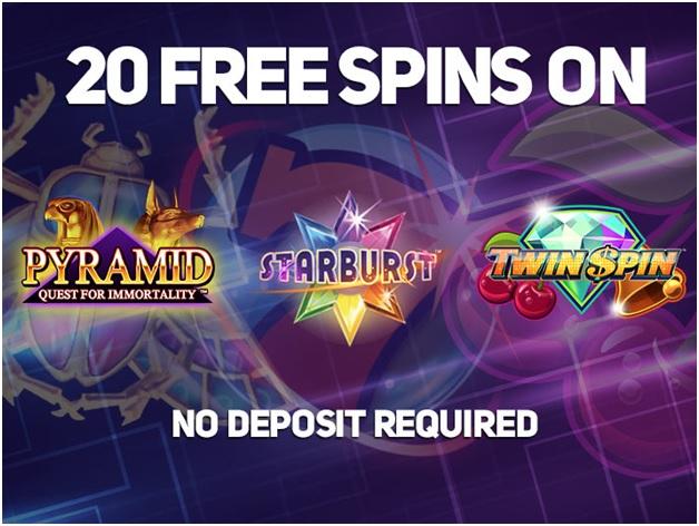 Free spins no deposit