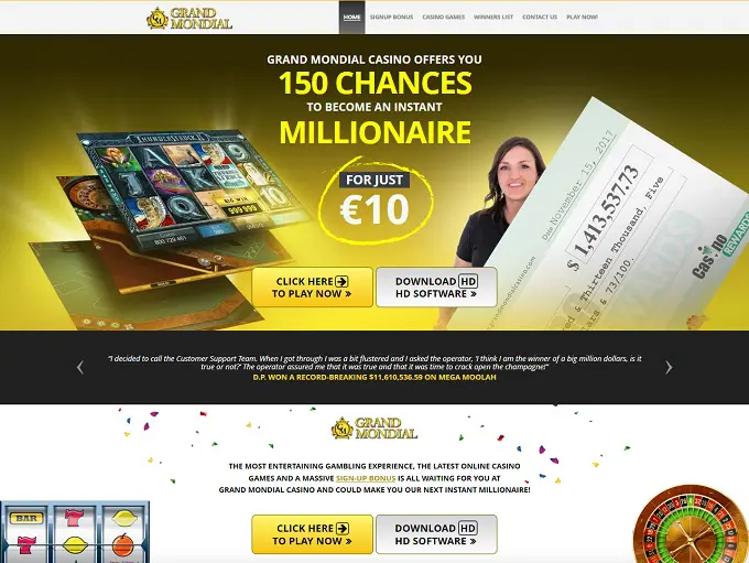 Grand Mondial Casino Review