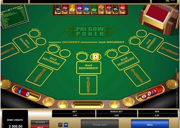 How to play Pai Gow poker