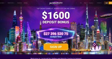 Jackpot City Casino Ireland Log In and Registration