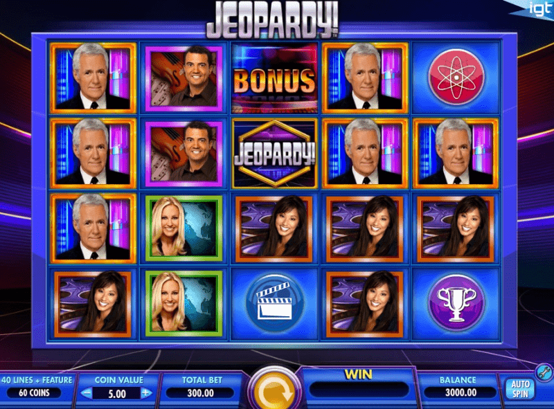 Jeopardy slot