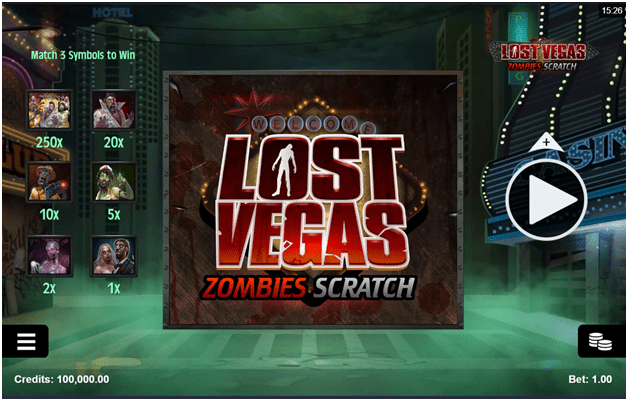 Lost Vegas Zombie Scratch