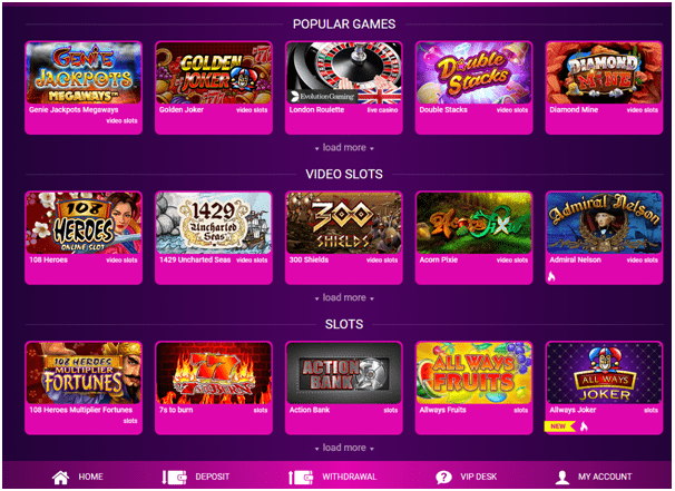 No Bonus casino- Get cashback