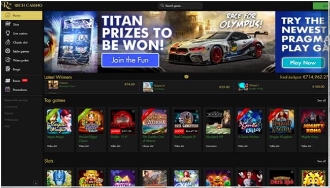 Online bingo party -Play Bingo at Rich Casino