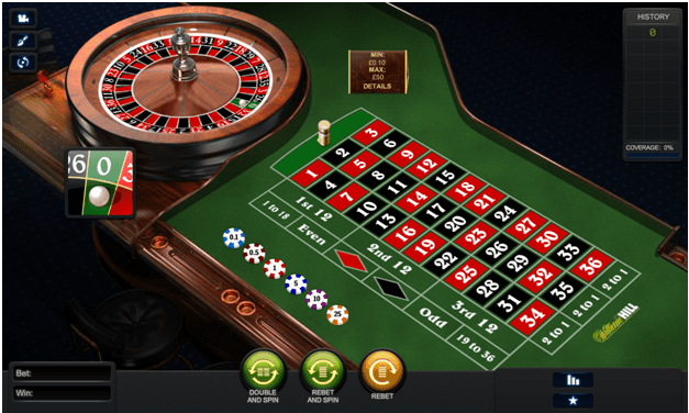 Roulette game to play
