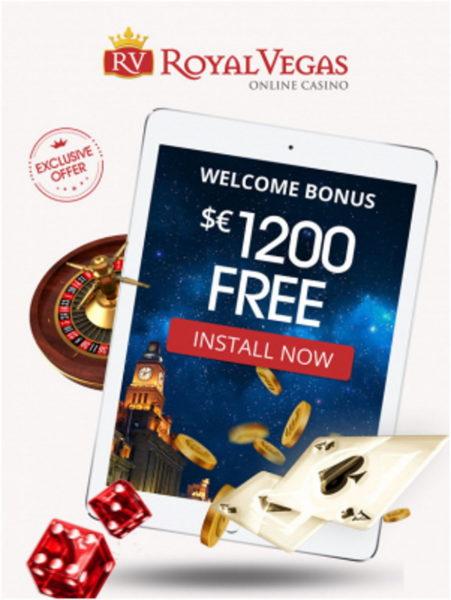Royal Vegas Casino Ireland Bonus offers