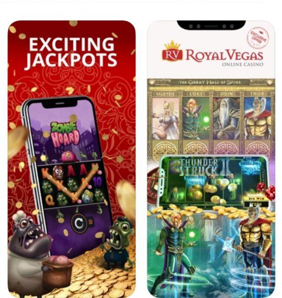 Royal Vegas app- Diverse slots to play