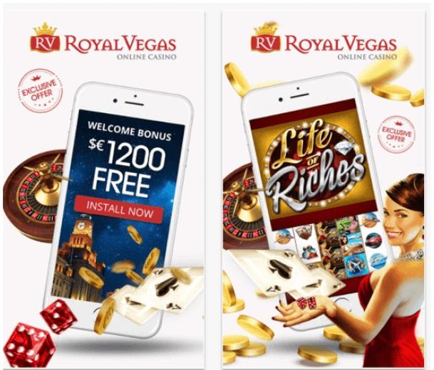 Royal Vegas app