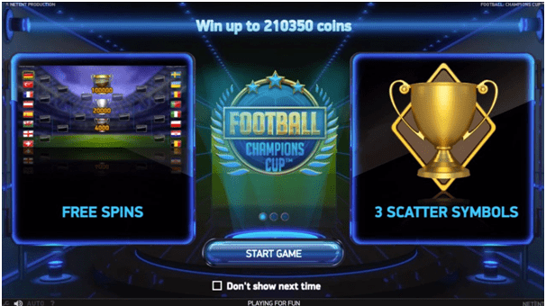 Football themed slots