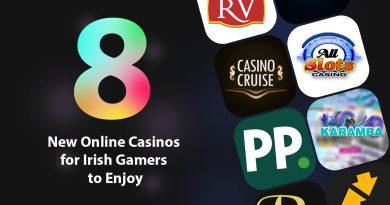 The Eight New Online Casinos for Irish Gamers to Enjoy