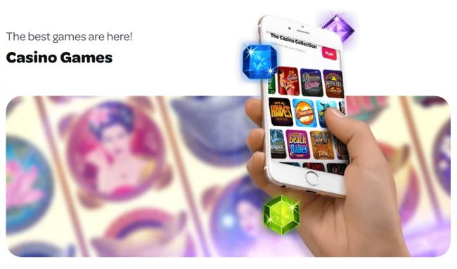 There are 4 mobile slots categories at Spin casino