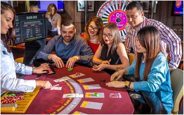 What are the live games to play at D1 Club Casino in Ireland
