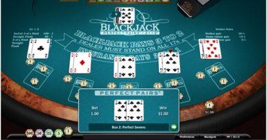 What are the types of side bets in Blackjack
