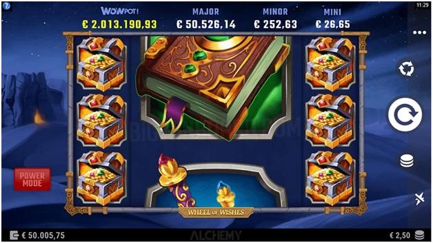 Wheel of wishes slot game- wow pot