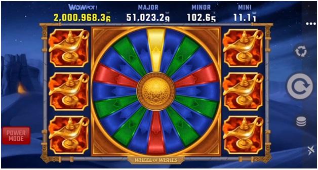 Wheel of wishes slot game